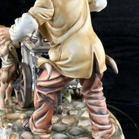 Thumbnail for Rare Capodimonte N Crown Italian Figurine M. Lory Ice Cream Large Seller 12