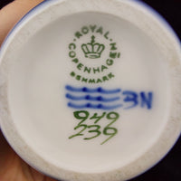 Thumbnail for Royal Copenhagen Porcelain Vase 1965 , Collectable Gift, Luxury Denmark blue7