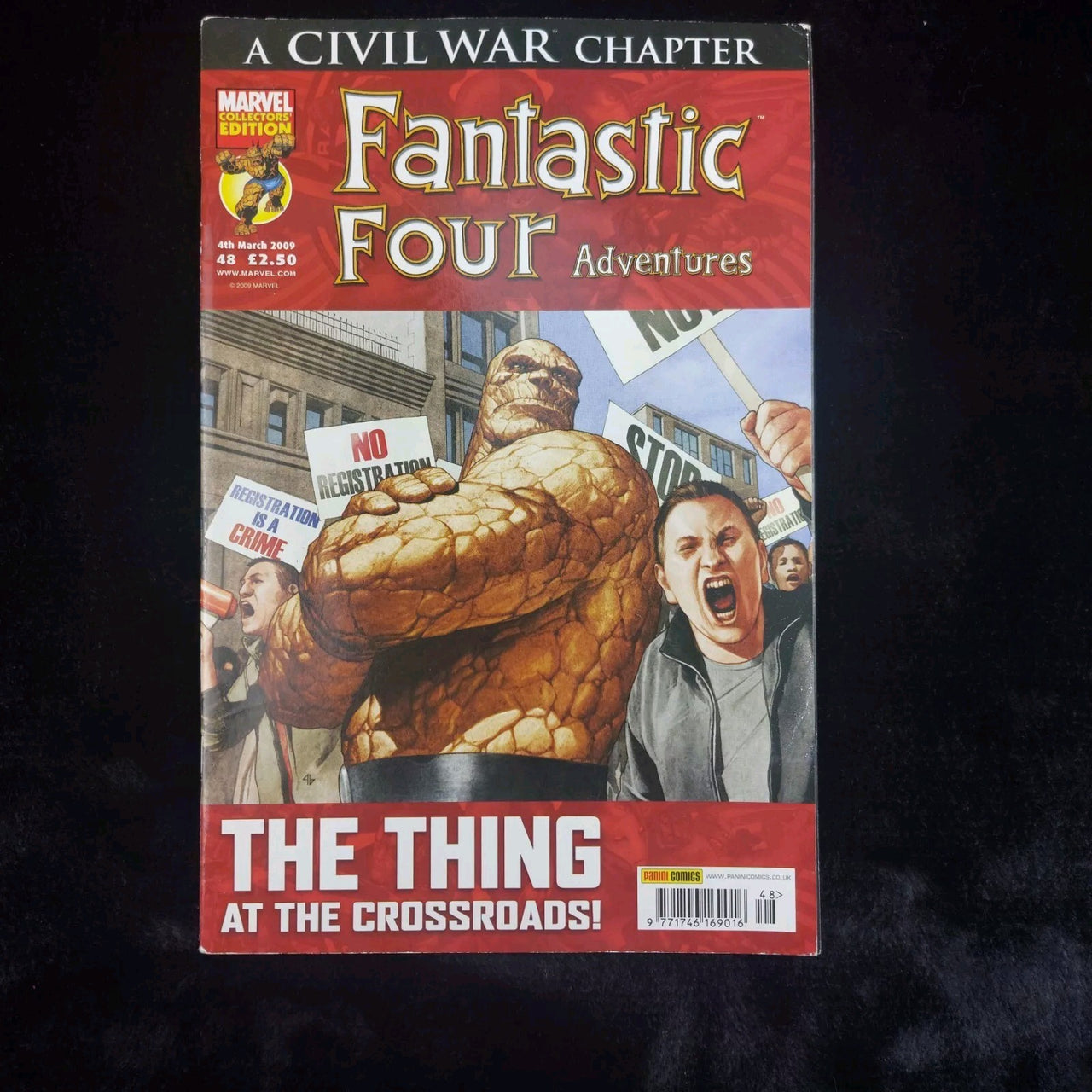 Marvel Comics Fantastic Four Adventures #48 Civil War Vintage 2009 Comic Book0