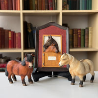 Thumbnail for Leonardo Horse Figurines & Wall Plaque Realistic Resin Pony Models Set of 30