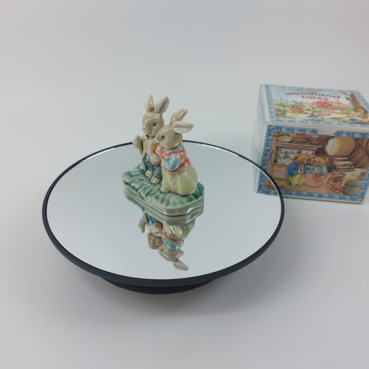 John Jenkins Woodland Tales Rabbit Figurine Boxed Christine Haworth kids Decor8