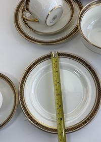 Thumbnail for Stunning Antique Cauldon & Aynsley 27pc Tea Set c.1910 | Edwardian Gilt & Black21