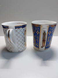 Thumbnail for Ringtons Fine Bone Mugs Commemorative Queen Elizabeth II 2 Set of Wade Vintage2