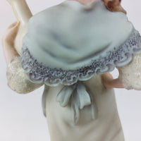 Thumbnail for Signed A. Belcari Girl with Dog Vase Capodimonte Italian Porcelain 7