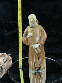 Thumbnail for Monk Vintage Friar Decanter liquer Bottle Mid-Century Ceramic Figure 11.5