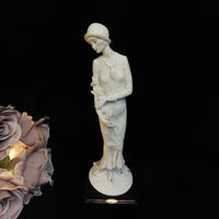 Thumbnail for Giuseppe Armani Figurine 1987 Florence Stunning Lady with Flowers 10