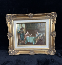 Thumbnail for Old Masters Style Print The Cardinals Move by F. M. Bennett Gold Framed Art14