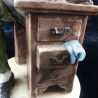 Thumbnail for Porcelain of a watchmaker CAPODIMONTE. Antonio Benni. Is Finger Broken, chipped8