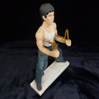 Thumbnail for KLF Arts Martial Figurine Bruce Lee Style 9” Nunchucks Vintage Look Display.8