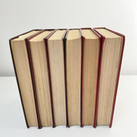 Thumbnail for Reader’s Digest Condensed Books Set x6 1980s 90s Gold Burgundy Hardcover Deco5