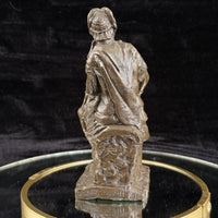 Thumbnail for Bronze Lorenzo de Medici Figurine Sculpture Thinker Style 6
