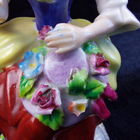 Thumbnail for Antique Porcelain Victorian Figurine Pair 5