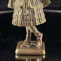 Thumbnail for Vintage / antique Indian Brass Krishna Dancing Statue â 5â Hindu Deity figur8