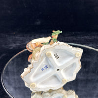 Thumbnail for Capodimonte Volta Boy with Tree Figurine Hand Painted Italian Porcelain See Pics18