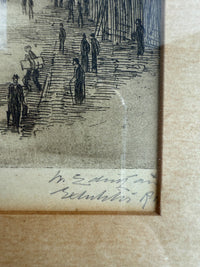 Thumbnail for Antique Authentic Signed Etchings - A British Cathedral and St. Andrew's Church8