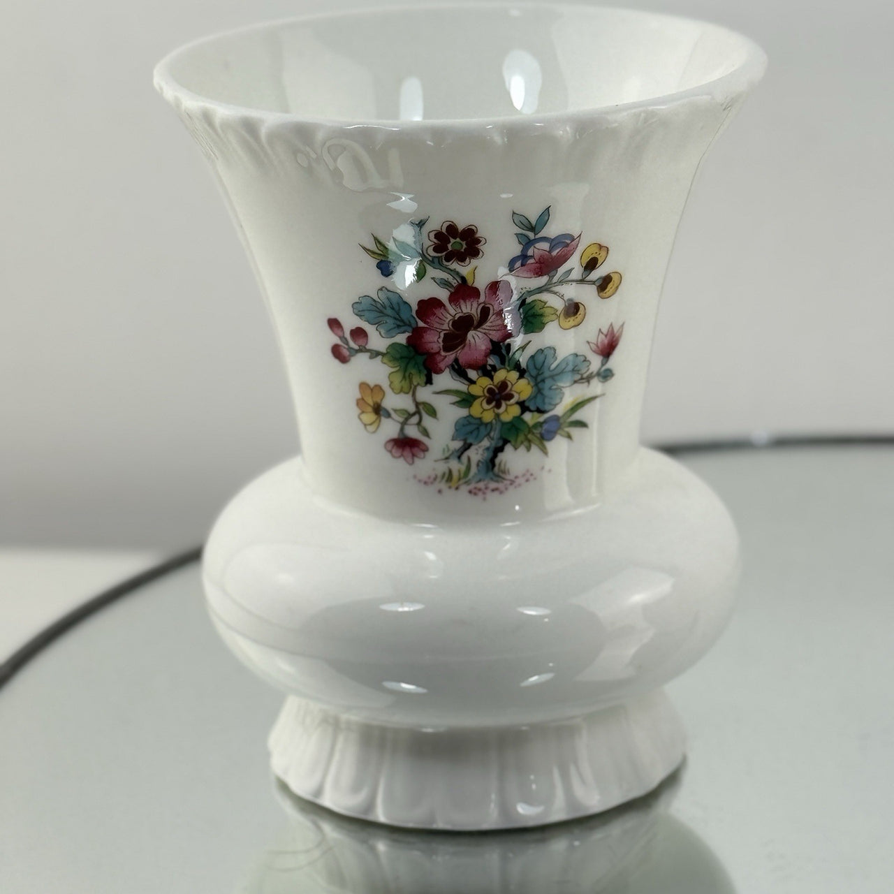 Coalport Ming &shell Rose Dish Vanity Set Tray Vase Trinket Bowl Gift Bone China9