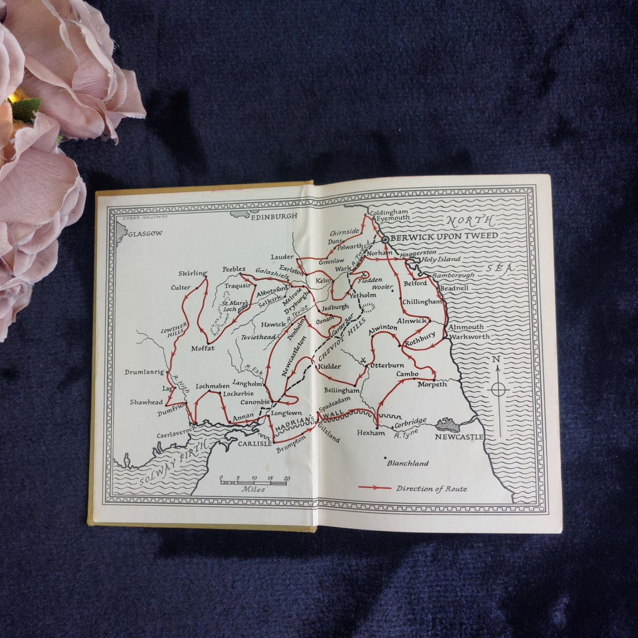 Brander Good Ho for the Borders Hardcover Scottish Travel History 1964 1