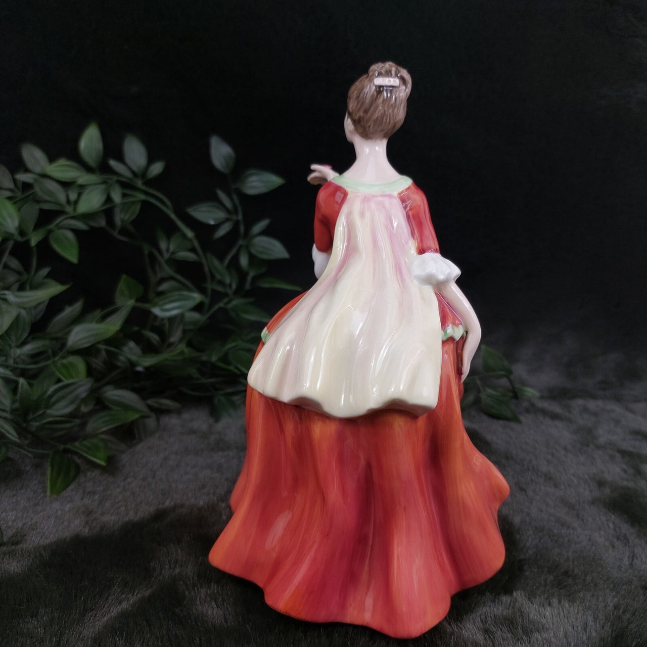 Doulton Royal Porcelain victorian lady Figurine Flower of Love signed 5