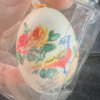 Thumbnail for Boxed Easter Hand Painted Real Egg Shell Ornaments  Chinese Bird Floral  Set of 10