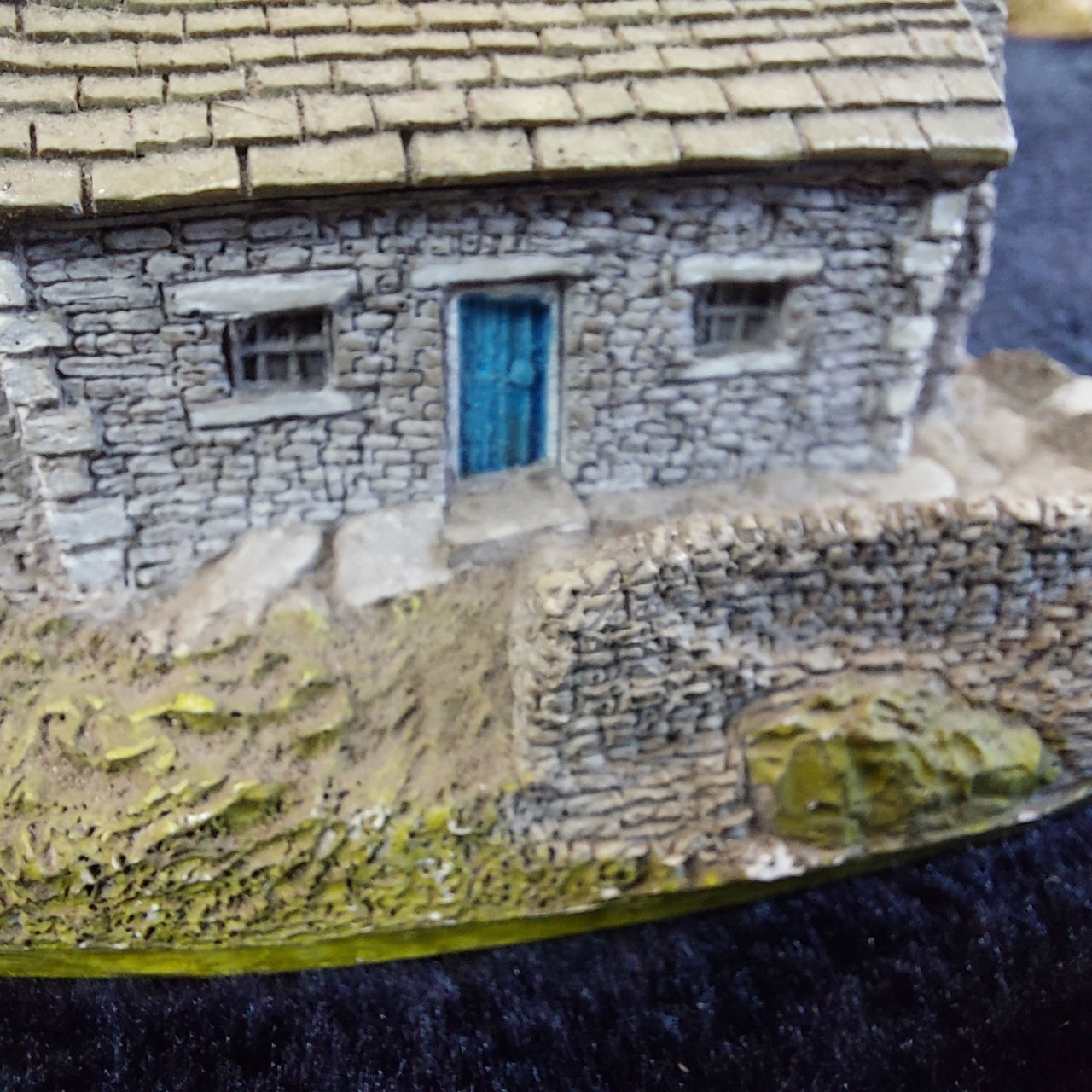 Lilliput Lane UK Cottage Set Acceptable Worn Lot 4 Croft Holme Dyke Sheep Garden13
