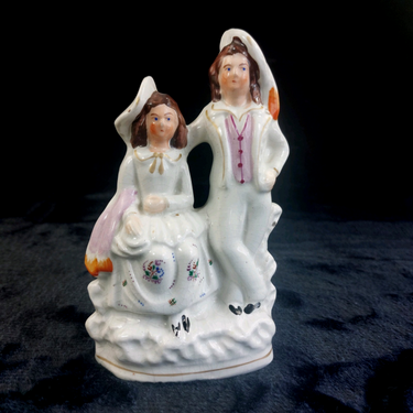 Staffordshire Couple Figurine 7