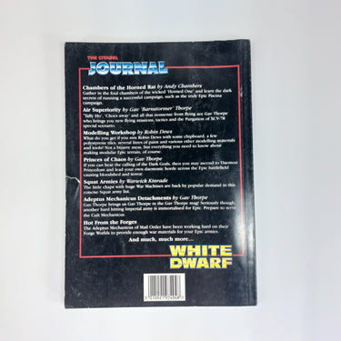 Epic 40,000 Firepower - Citadel Journal Special Edition 1997 - Warhammer Collect1