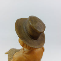 Thumbnail for Resin Figurine of Girl Holding Lamb on Marble Base 1455 gr 9.75