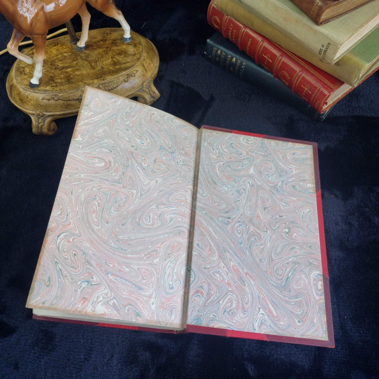 Ackermann Hunting Reminiscences antique book gift History Fox Illustrated 184316
