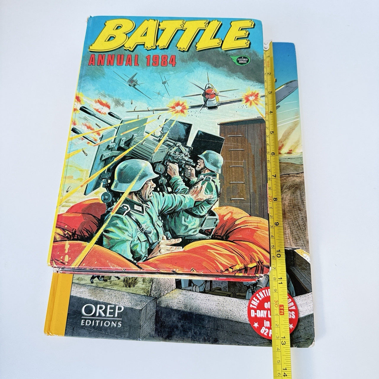 Warlord War Battle Comic Books 1978 1979 1984 6th June 1944 D-Day History Lot11