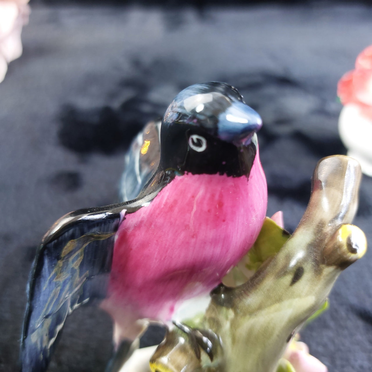 Royal Adderley Bullfinch Floral Figurines Lot – Chips Acceptable England Bone Ch14