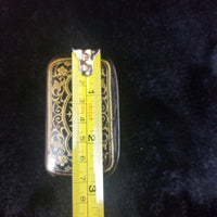 Thumbnail for 19th century- Victorian Lacquered Snuff Box – Gold with Black Detailing Antique3
