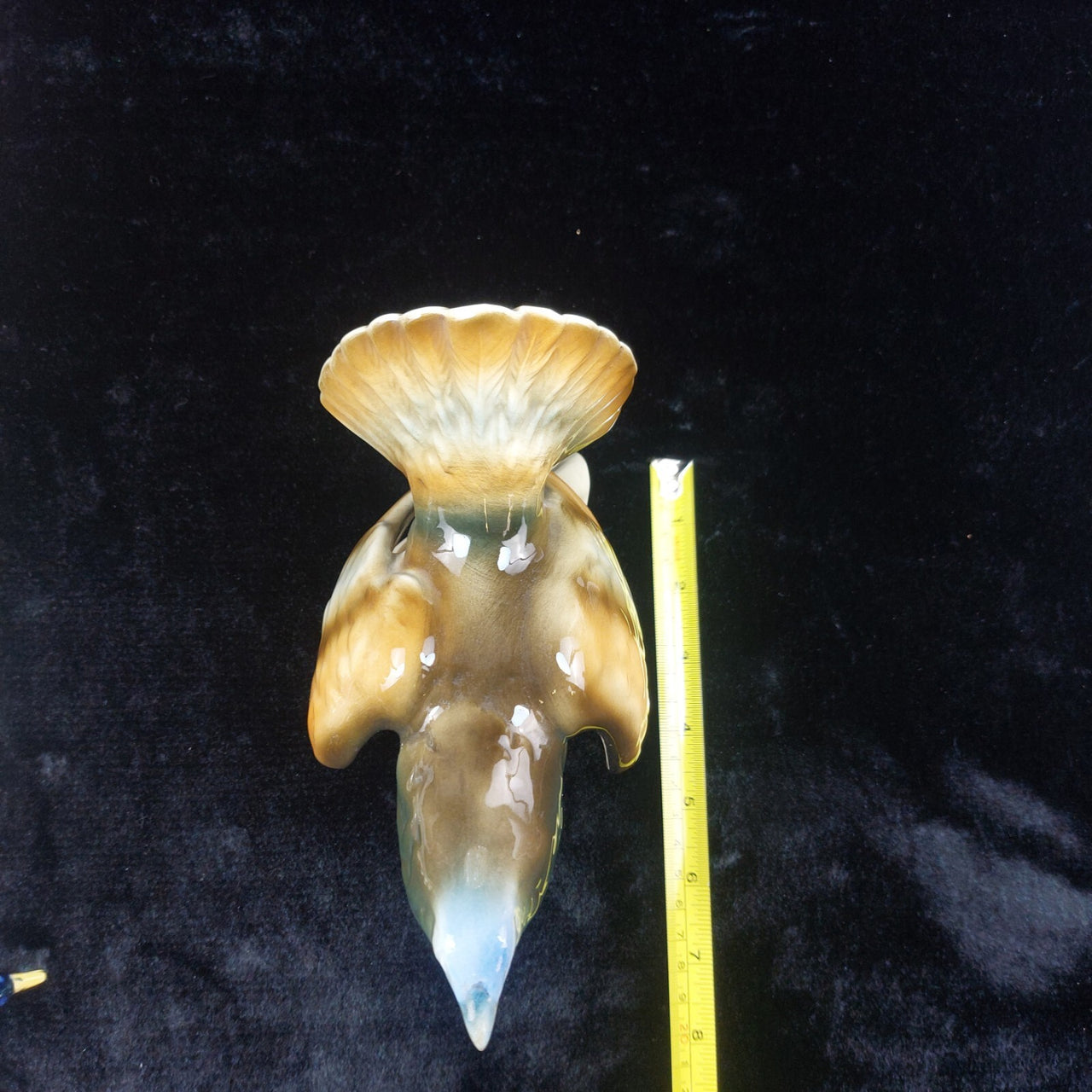 Royal Porcelain Dux Figurine 6" Bird Czech Brown Glazed Capercaillie Wood Grouse13