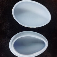 Thumbnail for Wedgwood Jasperware White & Blue Collectible Egg with Dish 1978 Trinkets Boxes/10