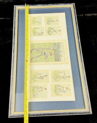 Thumbnail for Lucien Caught Davis at Wicket Cricket Framed Print W.G. Grace Technique Scenes.10