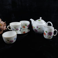 Thumbnail for Owen To Tableware Royal Worchester Tea Set of 2 jug & Bowl  Porcelain Flameproo11