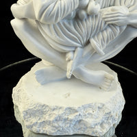 Thumbnail for Holy Family Statue Sculpture  Signed/Marked 1999  White Alabaster/Resin Compos10
