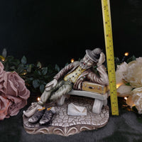 Thumbnail for AR.CE.MI Bisquit Porcelain Figurine Shoeshine Boy Bench thumb broken see pics4