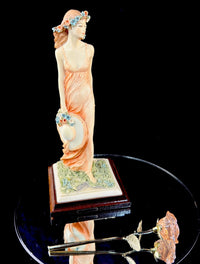Thumbnail for Vittorio Tessaro A.D.L. Italian Lady Figurine Hand Painted Decor  Made in Italy.1