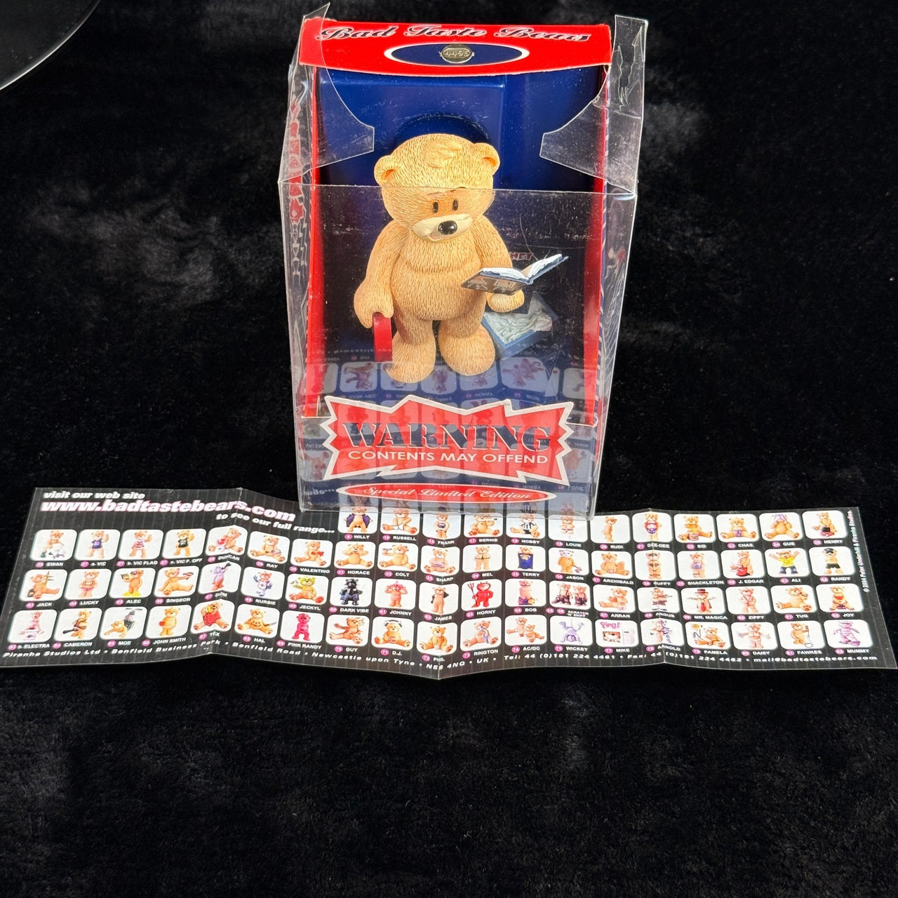 Bad Taste Bears Magnet Fanny Limited Edition 4495/5000 see the Box Funny Gift3
