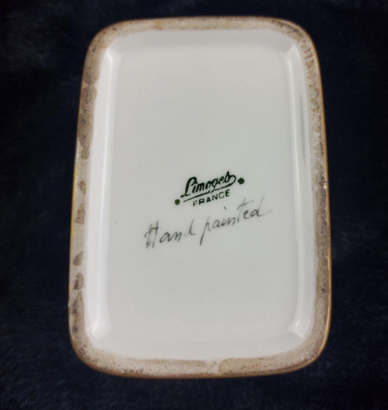 Limoges France 1920s porcelain width cm 9 x 7 height cm 3.7 jewellery box gift10