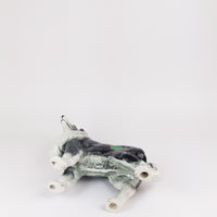 Thumbnail for Vintage Nelson Staffordshire Ceramic Collie Figurine 1960s Collie bookshelf deco9