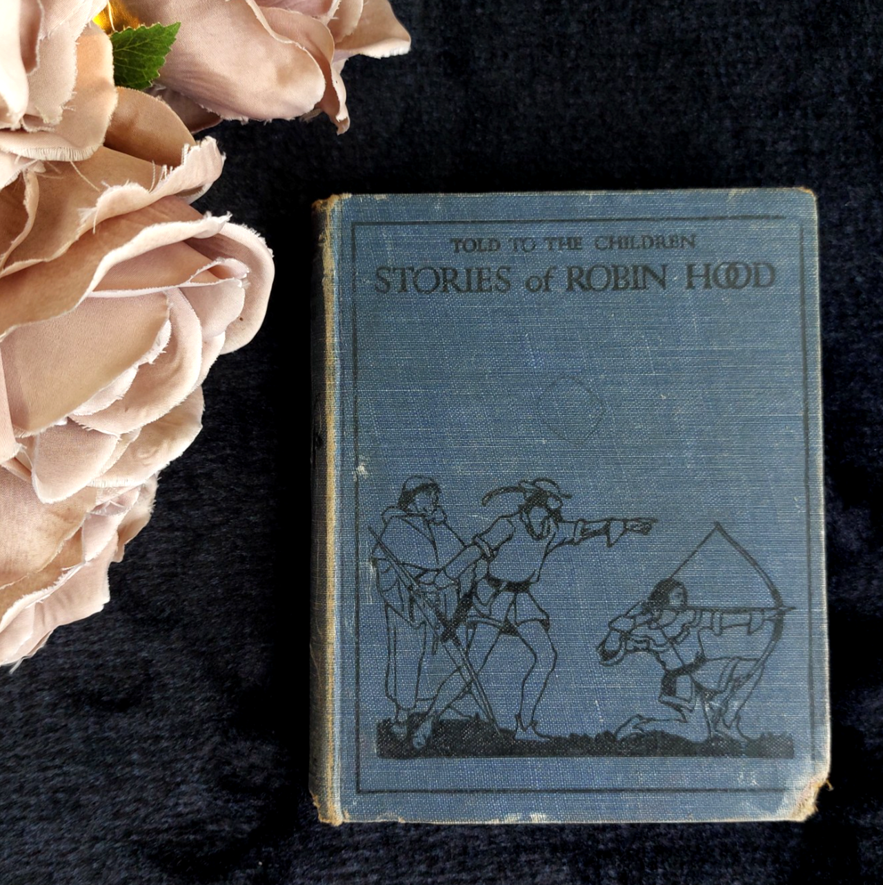 Robin Hood 1930s H.E. Marshall  Illustrated A.S. Forrest Told to the Children HB0