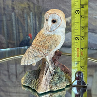 Thumbnail for 1997 Fine Border Arts 'Night Watch' Barn Owl Figurine B0175 by Ray Ayres Boxed.14