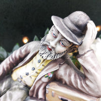 Thumbnail for AR.CE.MI Bisquit Porcelain Figurine Shoeshine Boy Bench thumb broken see pics10