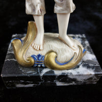 Thumbnail for Fontanini Depose Simonetti Boy Figurine with Grapes 1980's Made in Italy decor.9