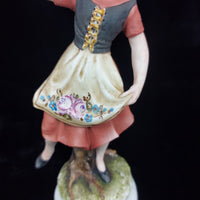 Thumbnail for Capodimonte Lady Figurine Mint Vintage  Made In Italy5