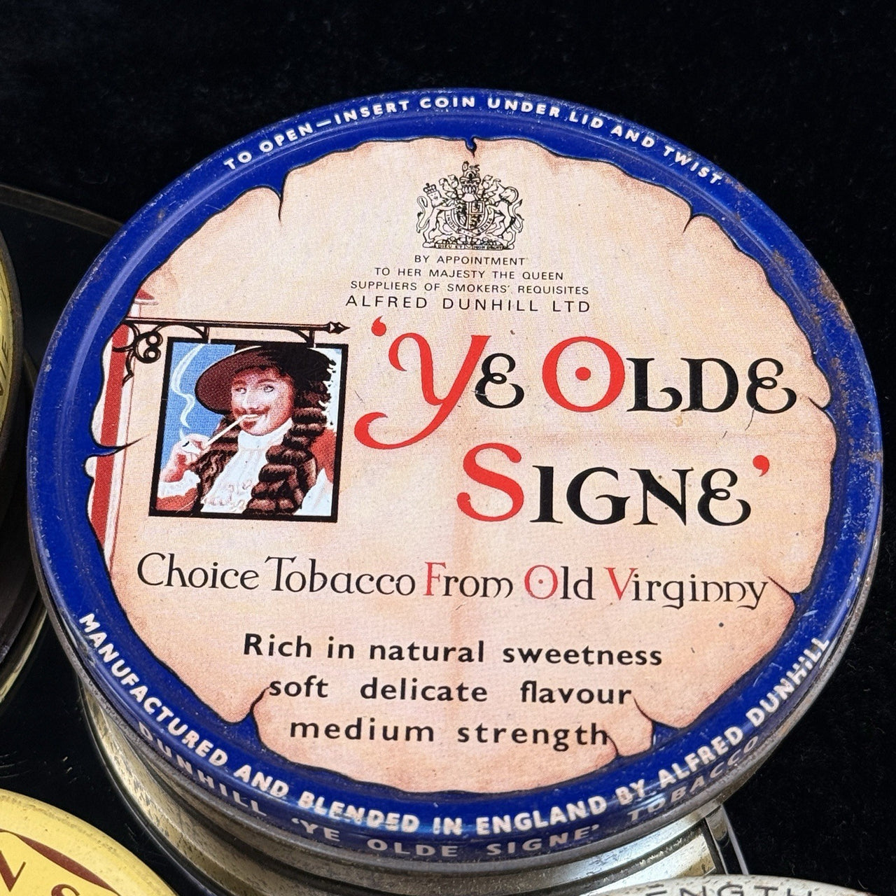 Rare 10* Dunhill Balkan Sobranie Smoking Tobacco Tin Lot Vintage Collectible UK7