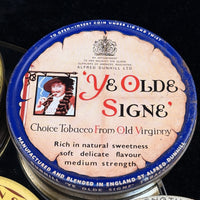 Thumbnail for Rare 10* Dunhill Balkan Sobranie Smoking Tobacco Tin Lot Vintage Collectible UK7