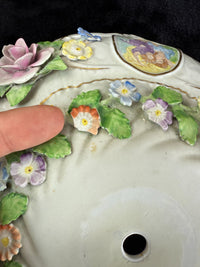 Thumbnail for Antique Hand-Painted Royal KPM Bavaria Porcelain Lamp Table see the pictures dec17