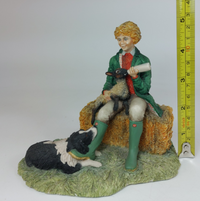 Thumbnail for Border Arts Fine Spring Chores JH69A Scottish Country Resin Figurine Ornament .3